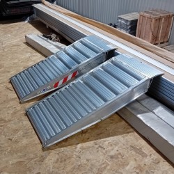 Paire de rampes en aluminum 1250mm
