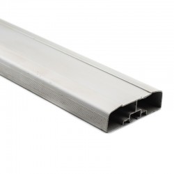 Barre aluminium pare cycliste 1m à 1m50