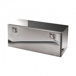 Coffre inox L 800mm x H 500mm x P 500mm