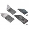 Kit de renforts pour poutre UPN benne classe 1