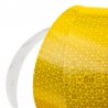 Bande réfléchissante jaune au mètre