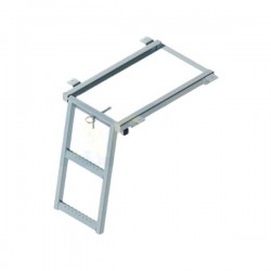 Echelle escamotable 2 marches Hauteur 514mm