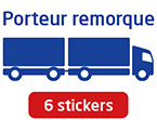 stickers porteur remorque